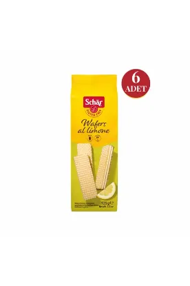 Schar Wafers al limone 125gr   resmi