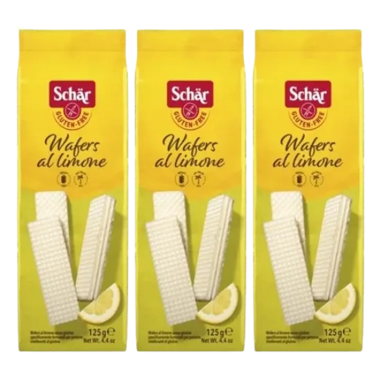 Schar Wafers al limone 125gr  3 Adet  resmi