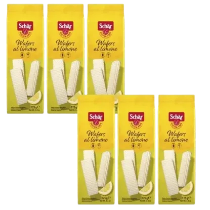 Schar Wafers al limone 125gr  6 Adet  resmi