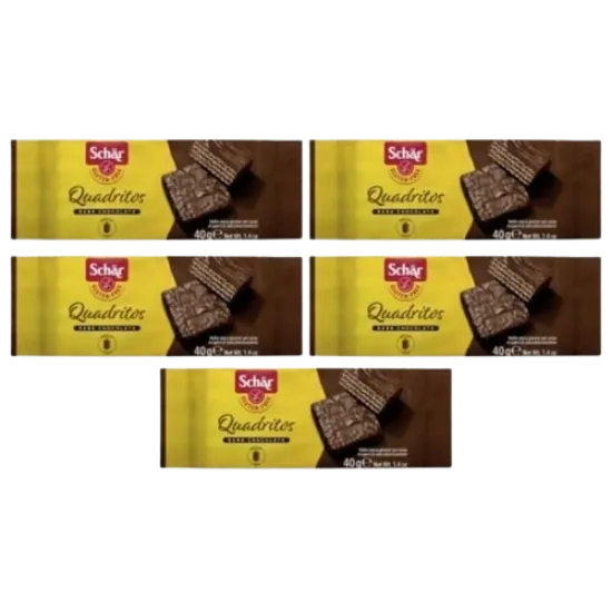 Schar Quadritos 40gr   5 adet  resmi