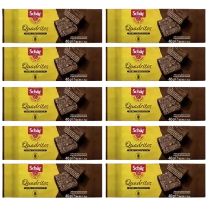 Schar Quadritos 40gr   10 Adet  resmi