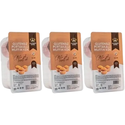 Sofra Portakallı Mini Kek  3 Adet  resmi