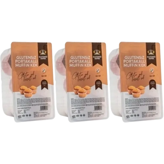 Sofra Portakallı Mini Kek  3 Adet  resmi