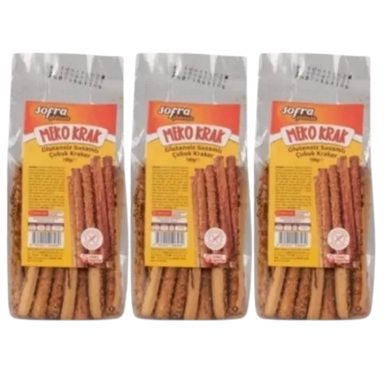 Sofra Mekro Krak Çubuk Kraker  3 Adet  resmi