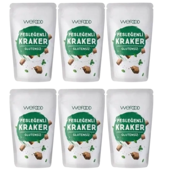 Wefood Fesleğenli Kraker  6 Adet  resmi