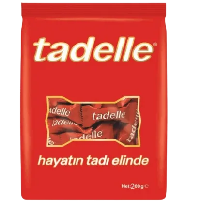 Tadelle Glutensiz Fındık Dolgulu Sütlü Çikolata 200 gr   resmi