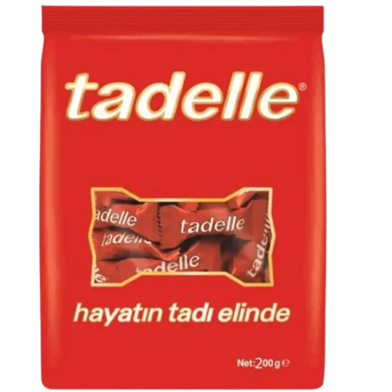 Tadelle Glutensiz Fındık Dolgulu Sütlü Çikolata 200 gr   resmi