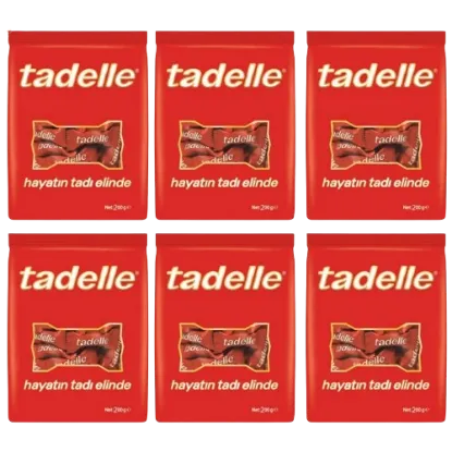 Tadelle Glutensiz Fındık Dolgulu Sütlü Çikolata 200 gr  6 adet  resmi