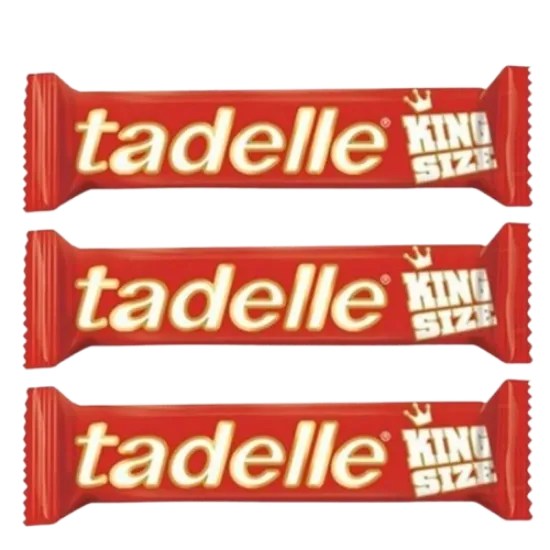 Tadelle Tadelle Fındık Dolgulu Sütlü Çikolata 52 gr  3 adet  resmi