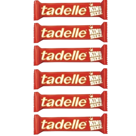 Tadelle Tadelle Fındık Dolgulu Sütlü Çikolata 52 gr  6 adet  resmi