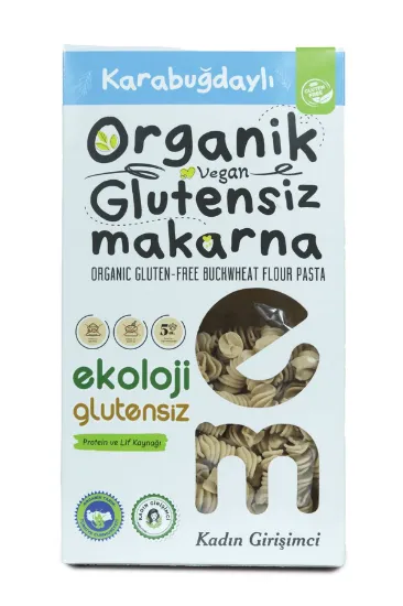 Ekoloji Market Karabuğdaylı Burgu Makarna 200 Gr     resmi