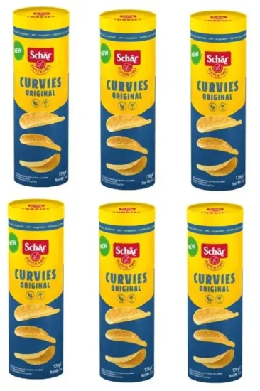 Schar Curvies Patates Cipsi / 6 Adet    resmi